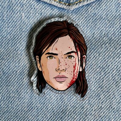 Ellie pin badge