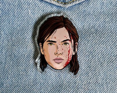 Ellie Pin Badge