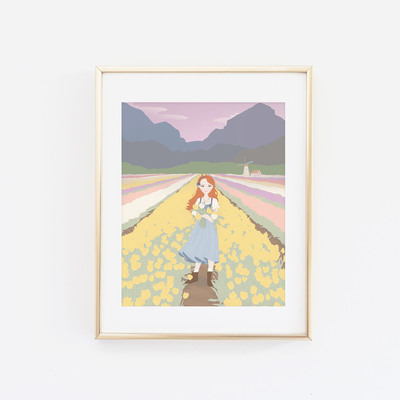 Tulip farm print - Thumbnail 2