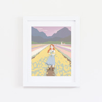 Tulip Farm Print - Thumbnail 1