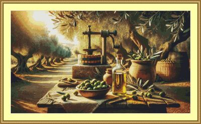 Olives Cross Stitch Pattern