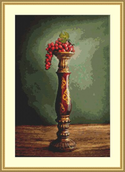 Grapes Cross Stitch Pattern