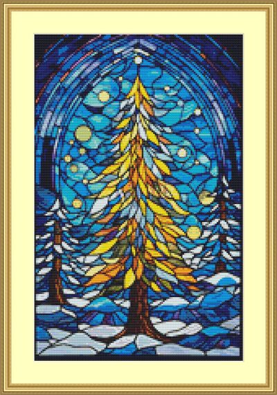 Winter Cross Stitch Pattern