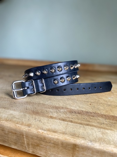 1โ wide Studded belt (stud options)