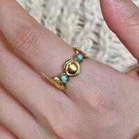 Gold Knuckle Rings Set for Women Girls - Thumbnail 4