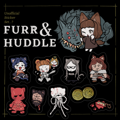 FURR & HUDDLE - Sticker Sets