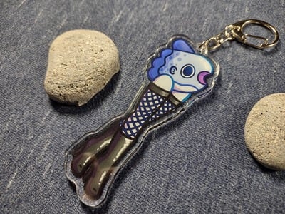 Mola Fishnets Keychain