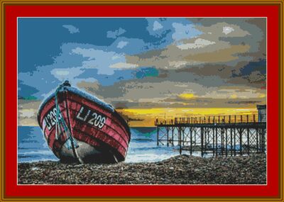 On The Shore Cross Stitch Pattern