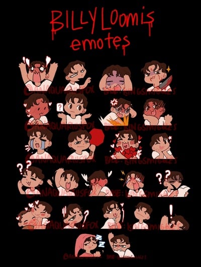 Billy Loomis Emote Pack