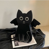 Angel Black Cat Backpack - Thumbnail 1