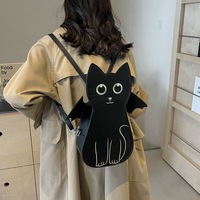 Angel Black Cat Backpack - Thumbnail 5