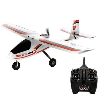 HobbyZone HBZ380001 AeroScout S 2 1.1m RTF Basic RC Elec Airplane