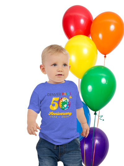 Denver Pride 2024 Baby Jersey Short Sleeve Tee