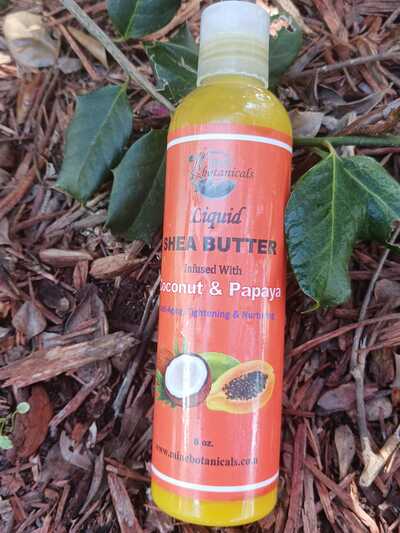 Coconut & Papaya Liquid Shea Butter 8oz