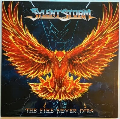 SYLENT STORM - The Fire Never Dies (New Oregon Power Metal - Limited Import Black Vinyl LP)