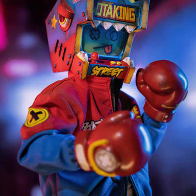 Action figure "otaking-street fighter"  by sanktoys & weartdoing - Thumbnail 5
