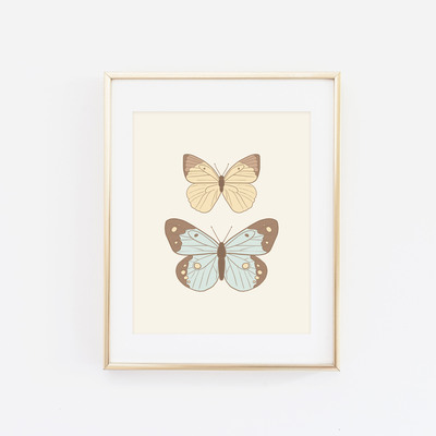 Catching butterflies 3 print - Thumbnail 3