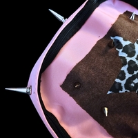 Spiked Mini Bag (cheetah) - Thumbnail 3