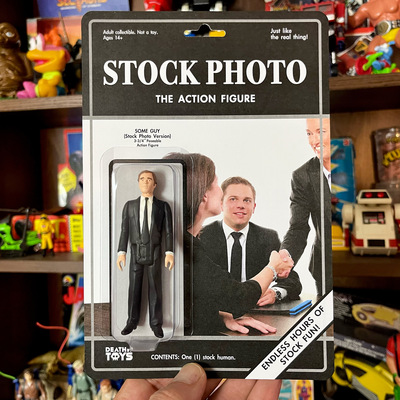Stock Photo Figure (One-of-a-Kind)
