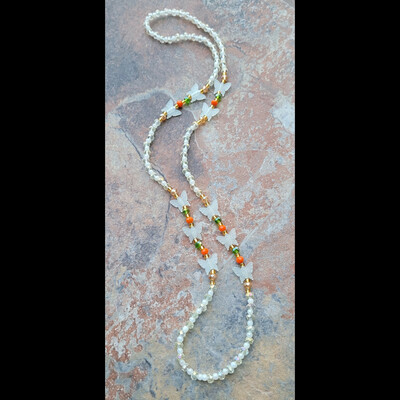 RATTLERETTE๐๐ GLOW IN THE DARK CRYSTAL HANDMADE WAIST BEADS BY Nubian Collection Artwear ๐จ