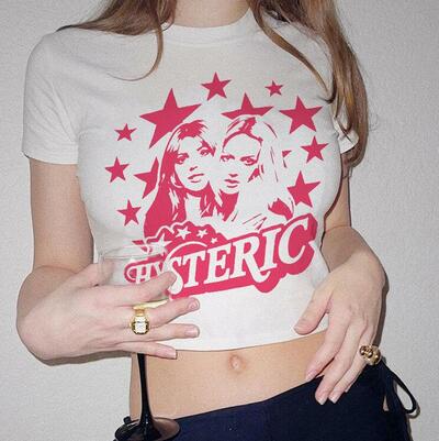 HYSTERIC STAR WHITE TOP