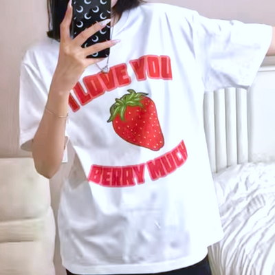 *Free Shipping*I LOVE YOU BERRY MUCH TEE