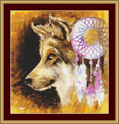 Dream Catcher Cross Stitch Pattern
