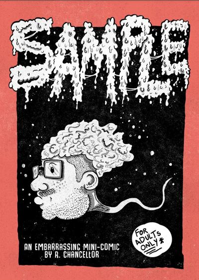 SAMPLE *An Embarrassing Mini Comic* Signed and numbered With a big sketch inside!!