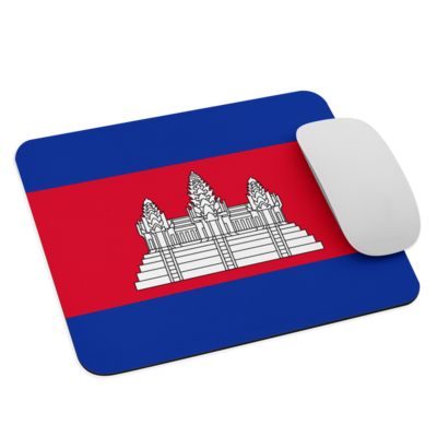 Khmer Flag Mouse Pad
