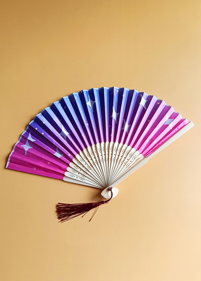 Purple Night Sky Fan
