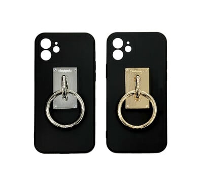 Black O Ring Phone Case
