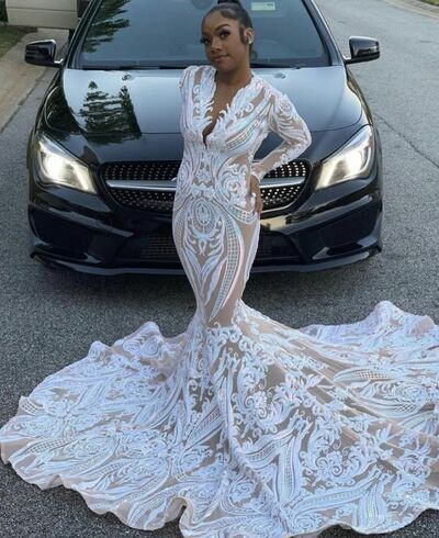 Champagne and Lace African Girl Prom Dress Formal Gown Party Dress
