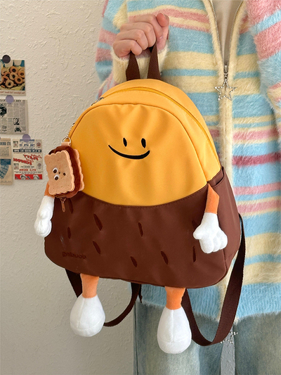 Funny Cartoon Sweet Potato Backpack