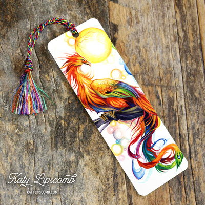Mystic Rainbow Phoenix - Bookmark