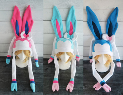 Sylveon fleece hat