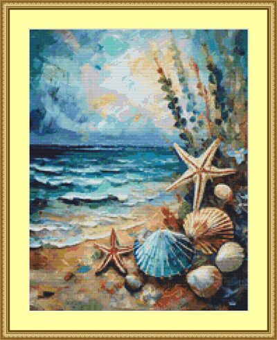 Shells Cross Stitch Pattern