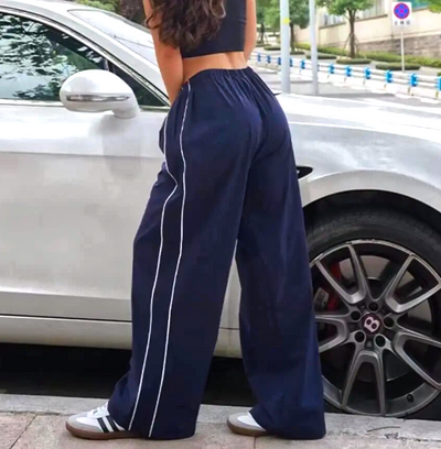 Y2K RELAXED TRACK PANTS