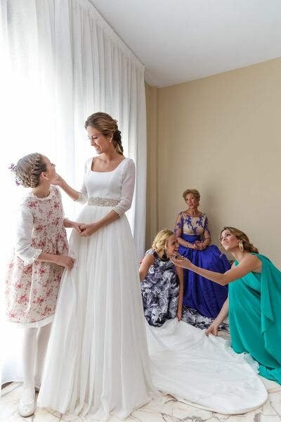 Simple Boho Wedding Dress Mermaid Bridal Dresses