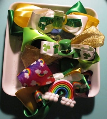 Japanajuku St. Patrick's Day Hairbows