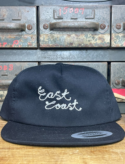 East Coast Chain Stitched hat BLK/WHT