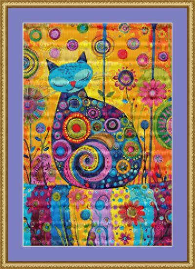 Asleep Cross Stitch Pattern