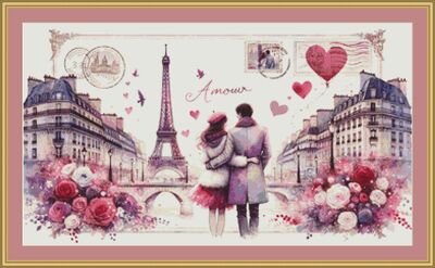 Amour 2 Cross Stitch Pattern