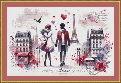 Amour 1 Cross Stitch Pattern
