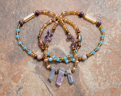 CRYSTAL ME ๐ CRYSTAL & GEMSTONE HANDMADE WAIST BEADS BY Nubian Collection Artwear ๐๐จ