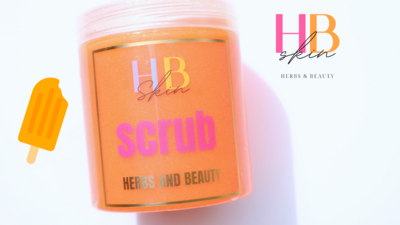 Orange Sherbet Body Scrub 16 FL oz.