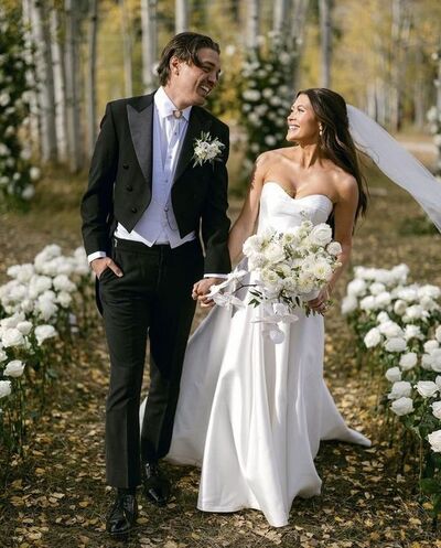 Simple Beach Boho Wedding Dress Bridal Gown
