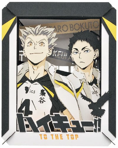 Haikyuu!! PAPER THEATER PT-174- Bokuto Kotaro & Akaashi Keiji (Fukurodani) by Ensky