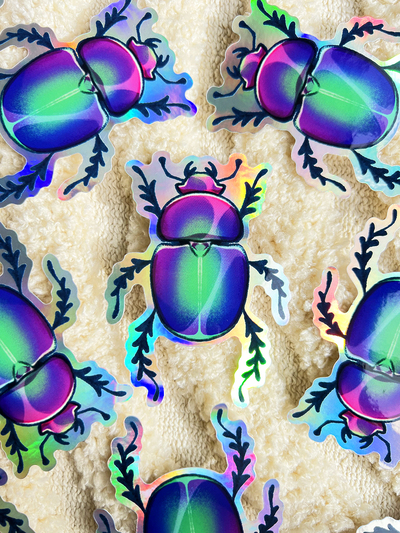 Shiny Holo Beetle