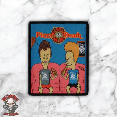 PIZZA DEATH Official Woven Patches