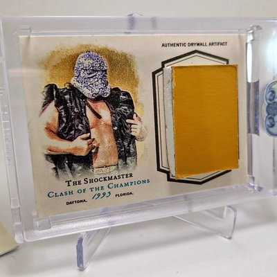 The Shockmaster - Custom Wrestling Artifact Trading Card